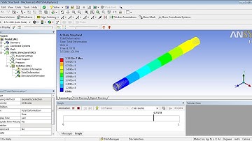 Ansys Workbench Static Structure Circular Tube section
