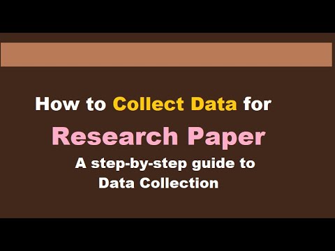 how to collect data for dissertation