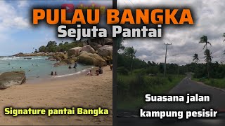 PANTAI PULAU BANGKA | Rute Menuju Pantai Turun Aban Matras Bangka Belitung | Sungailiat Kab. Bangka