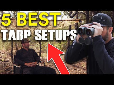 5 Best Ways to Use A Tarp (that might save your life!)