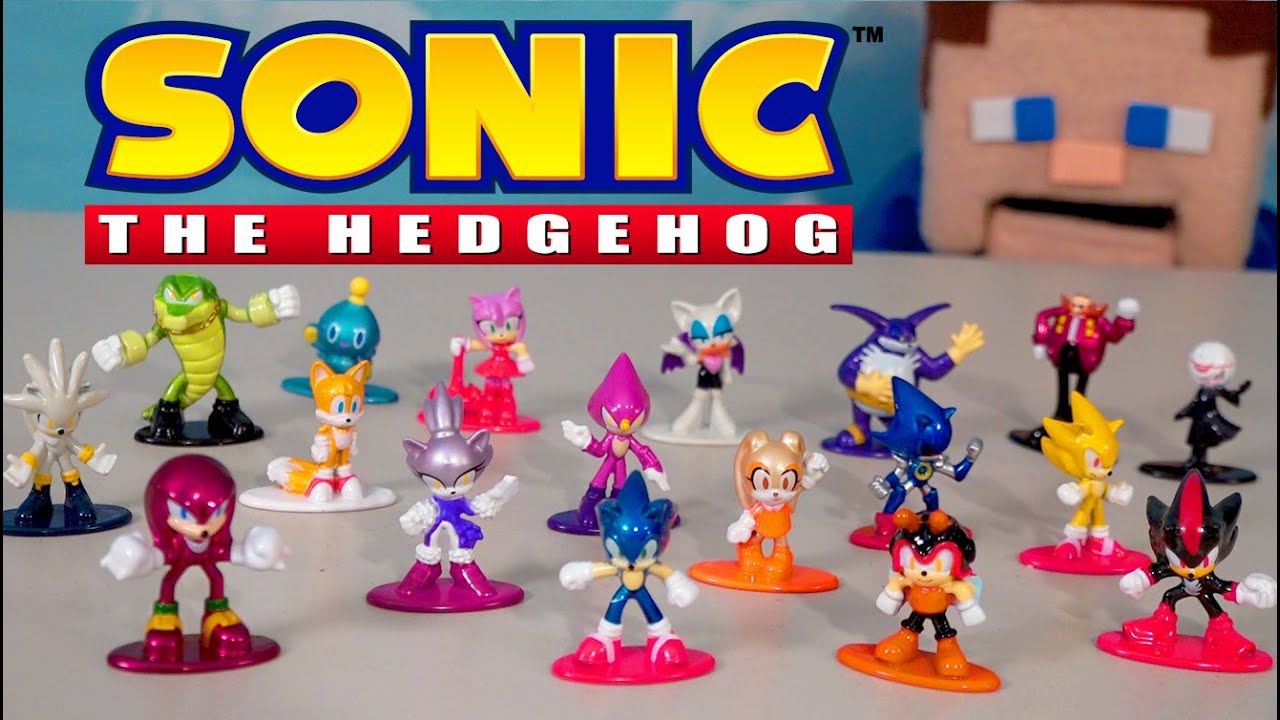 Sonic the Hedgehog - HUGE 20 Figure Gift Pack SET!! Jada Toys