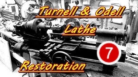Turnell & Odell Lathe Restoration # 07 Rack, Gap & Leadscrew