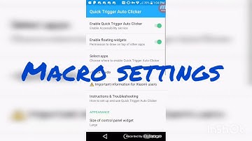 Agar.io Macro Settings