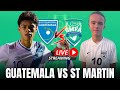 Narración Guatemala vs Saint Martin