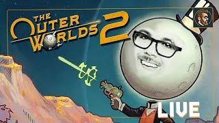 OUTER WORLDS DAY 2 WITH @itmeJP - FLAWS GALORE, SCUFFED PLAYTHROUGH