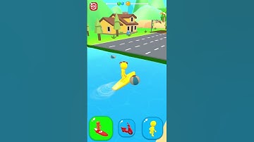 Shape-shifting Funny Race Gameplay 33new hyper casual games #shorts #gameplay #shapeshifting