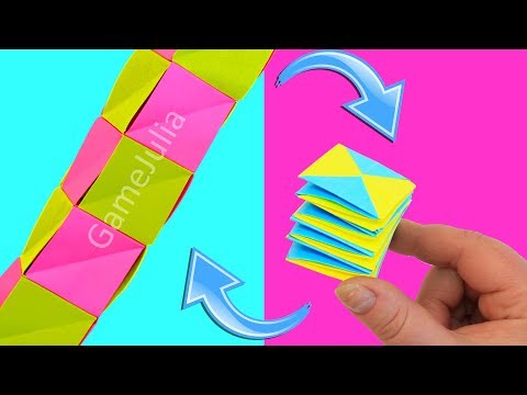 Как из бумаги сделать оригами трансформер из бумаги