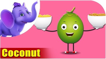 Coconut - Fruit Rhyme in Ultra HD (4K)