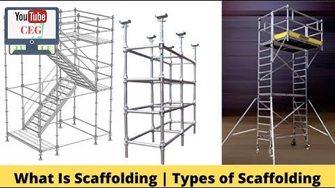 Scaffolding || Components of Scaffolding || Types of Scaffolding