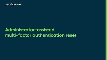 Administrator-assisted multi-factor authentication reset