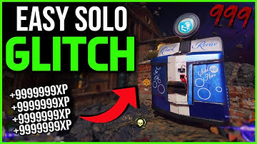 *NEW* SOLO UNLIMITED XP GLITCH BO7! GODMODE ITS BACK EASY XP CAMO GLITCH DO ASAP ZOMBIES GLITCH!
