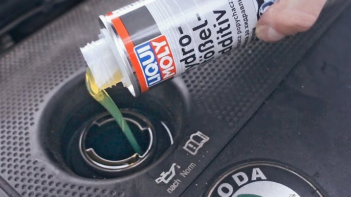 Hydro-Stossel Additive Liqui Moly addition for noise knock engine TEST 