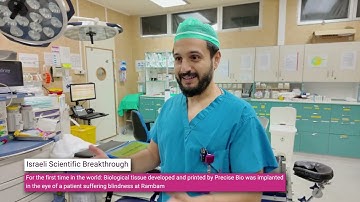 World First: A Biologically Printed Cornea – Implanted in a Woman Suffering From Blindness