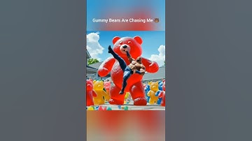 Gummy Bears Are Chasing Me #ai #chatgpt #aiart #funny #memes