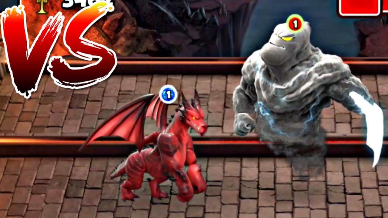 Castle Crush Dragon VS Biggest Storm Elemental ⛈️🔥 Gameplay 🔥