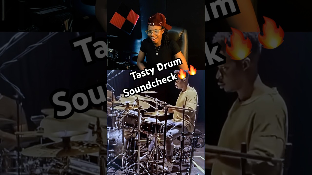 Insane drum soundcheck 🔥 