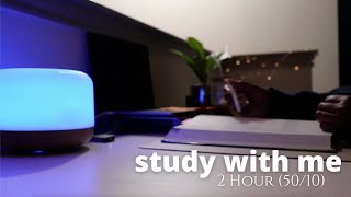 2-Hour Study With Me | Lofi + Rain 🌧 Pomodoro 50/10 by Jay Studies 4,880 views 7 months ago 2 hours