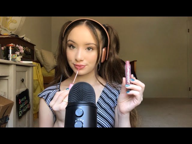 (ASMR) Lipgloss Application