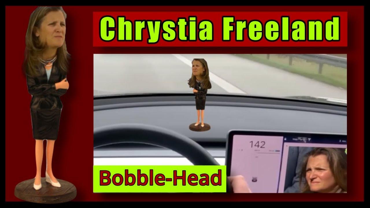 Chrystia Freeland 🤡🌎 Bobble Head YouTube