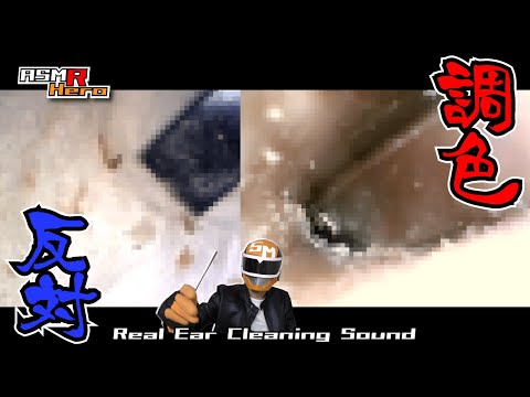 【本物耳かきASMR】TAMIYA調色スティックの反対側で耳皮剥がし音/第3弾/ Real Ear Cleaning Sound /SONY ECM-PC60/癒しの耳掃除/イヤースコープ