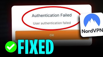NordVPN We Hit an Authentication Error (2025) - WORKING SOLUTION ✅