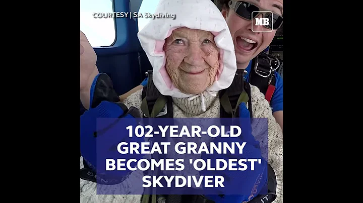 102-year-old great-granny becomes 'oldest' skydiver