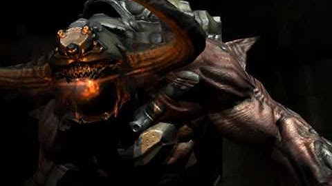 Doom 3 - Final Boss (Cyberdemon) + Ending