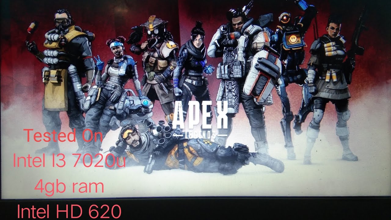 Apex legends tested on low end pc