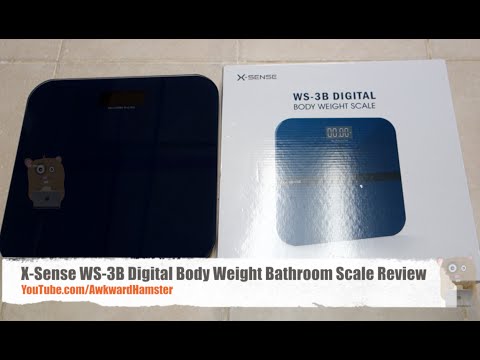 x-sense ws-3b digital body weight bathroom scale review - youtube x-sense ws-3b digital body weight bathroom scale review - youtube