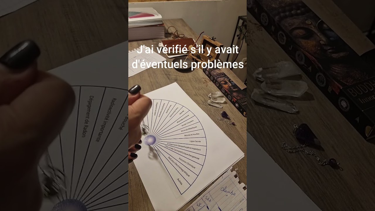 Test au pendule pour nouvelle maison