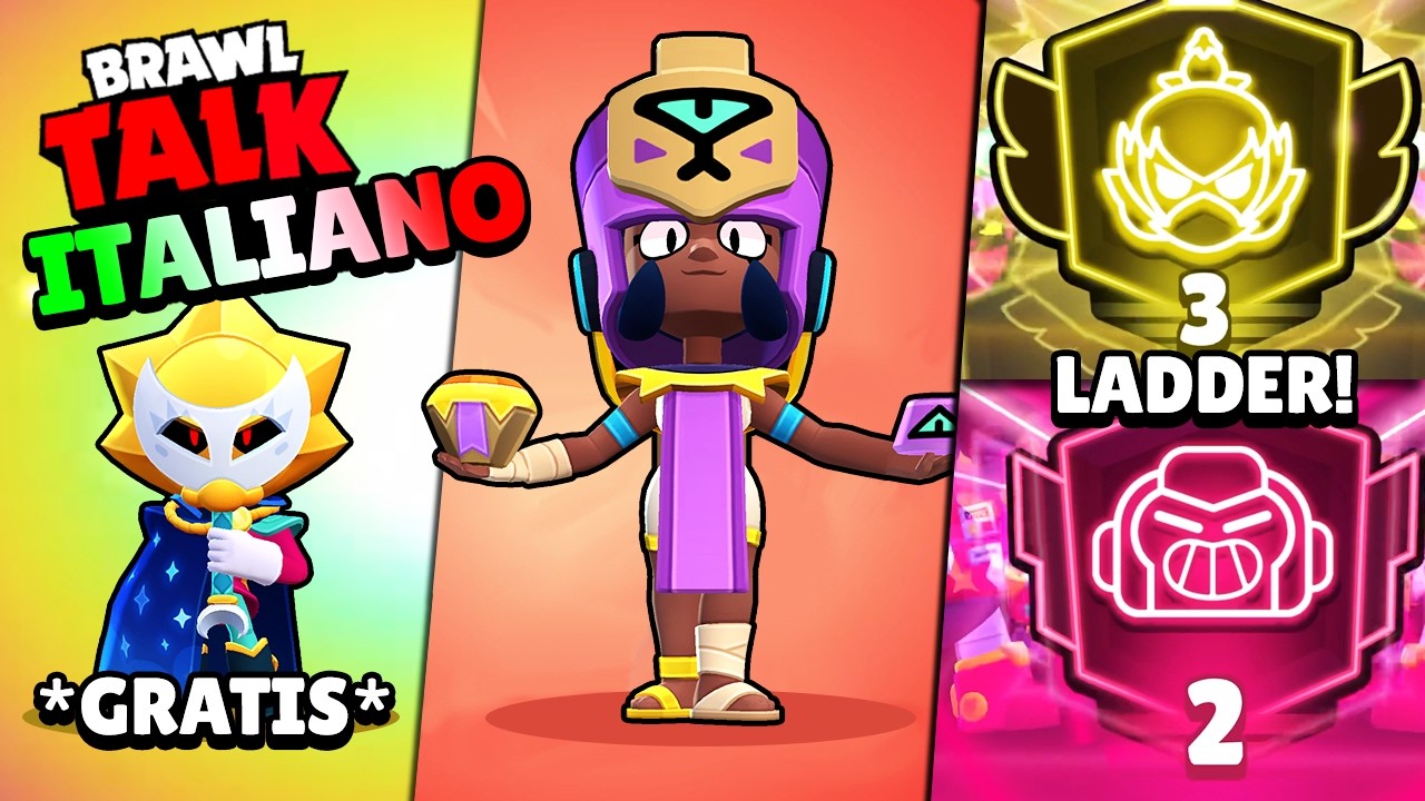 BRAWL TALK ITALIANO 🇮🇹 SIRIUS ULTRA GRATIS e ADDIO RESET TROFEI!
