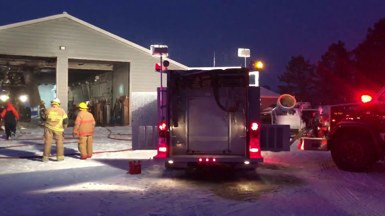 Fire At Christian Brothers Racing In Fertile, MN YouTube