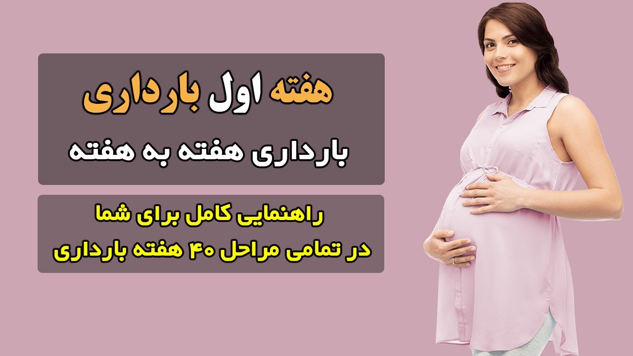 هفته اول بارداری هفته به هفته