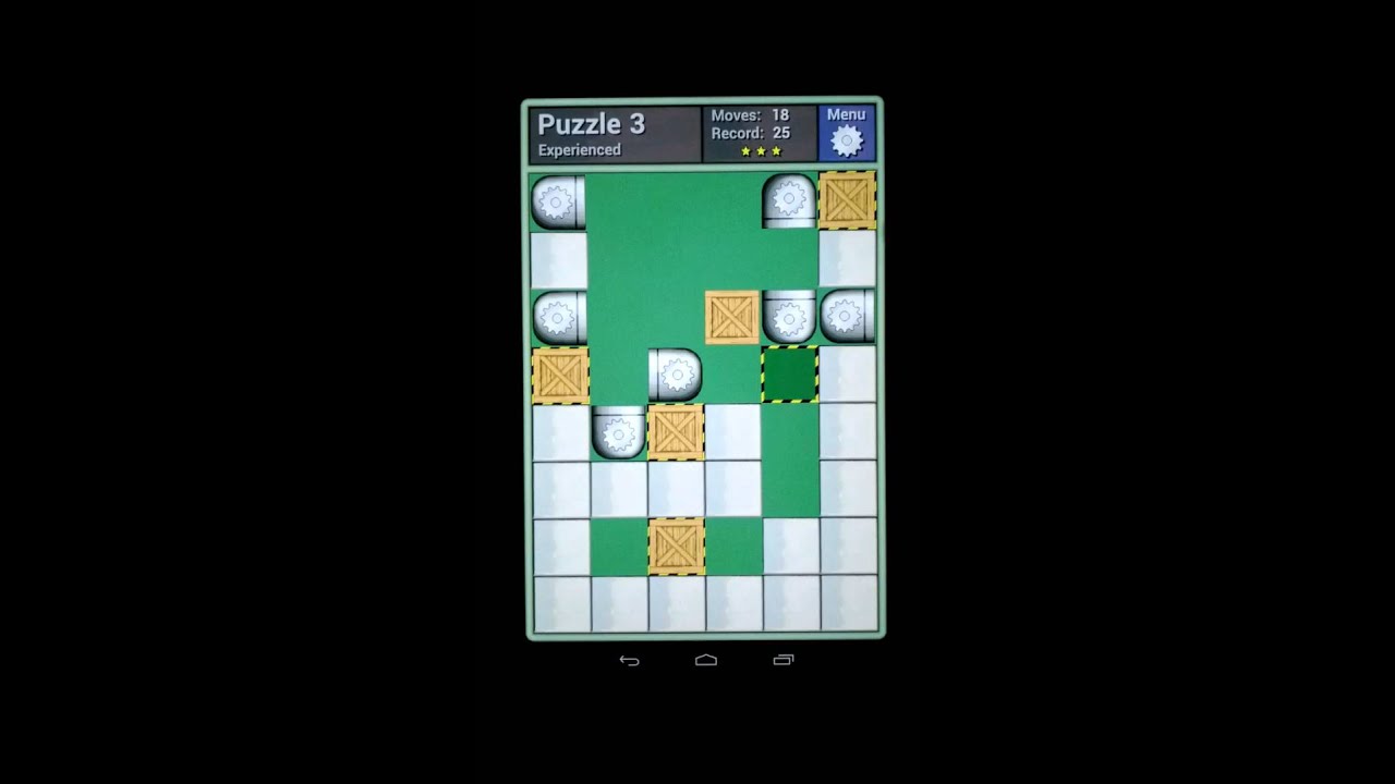 Pushing Machine, Puzzle 3 (Experienced), Walkthrough