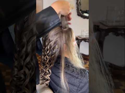 يلا نعمل تسريحه جامده لمامه العروسه