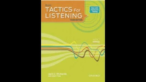 Tactics for Listening Basic
