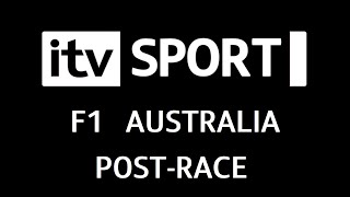 2007 F1 Australian GP ITV post-race show