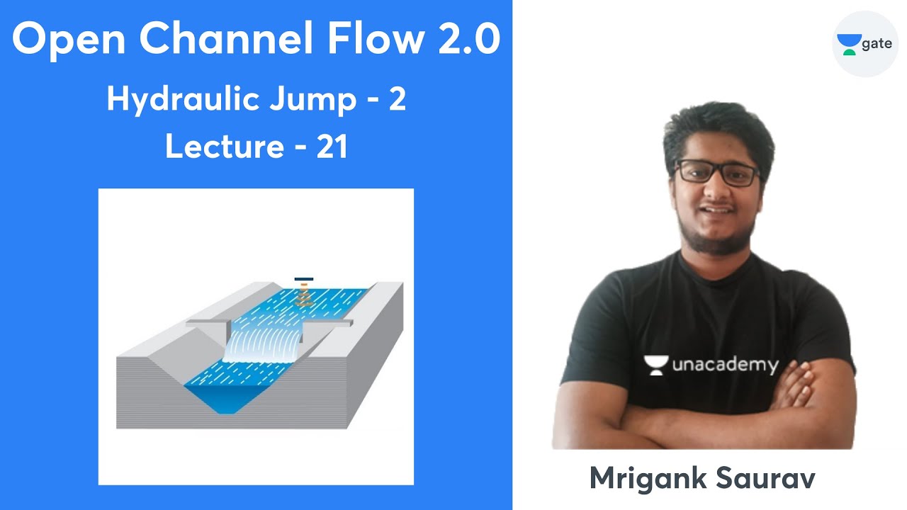 Hydraulic Jump - 2 | Lec 21 | Open Channel Flow 2.0 | GATE/ESE 2022 ...