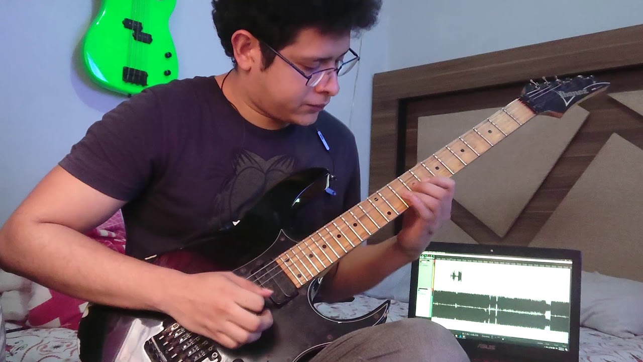 Bullet For My Valentine The Poison (Guitar Solo Cover) YouTube