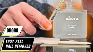 Ohora Easy Peel Remover A Gentle And Effective Way To Remove Gel Nails