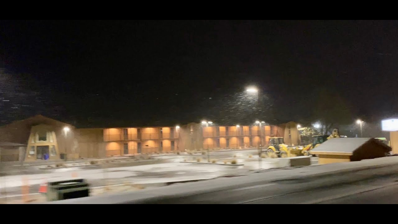 ❄️ Snowing Now in Big bear Lake, CA. Here we go. Already Looking Nice. Gonna Get Prettier. 2/12/2025