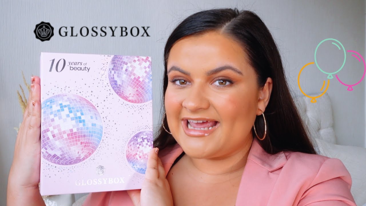 Glossybox August 2021 10th Birthday Edition Unboxing