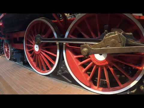 «Колеса паровоза крутятся» Паровоз Су 253-15 В Музее РЖД в Петербурге!