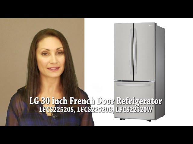 LG 30.7 Cu ft French Door Refrigerator - Stainless Steel