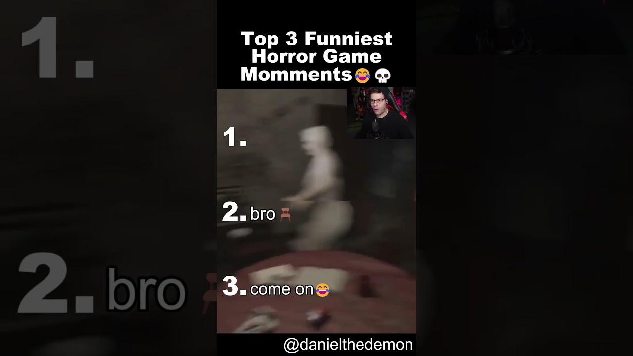 😱You Won't Believe These Top 3 Funniest Horror Moments!😂