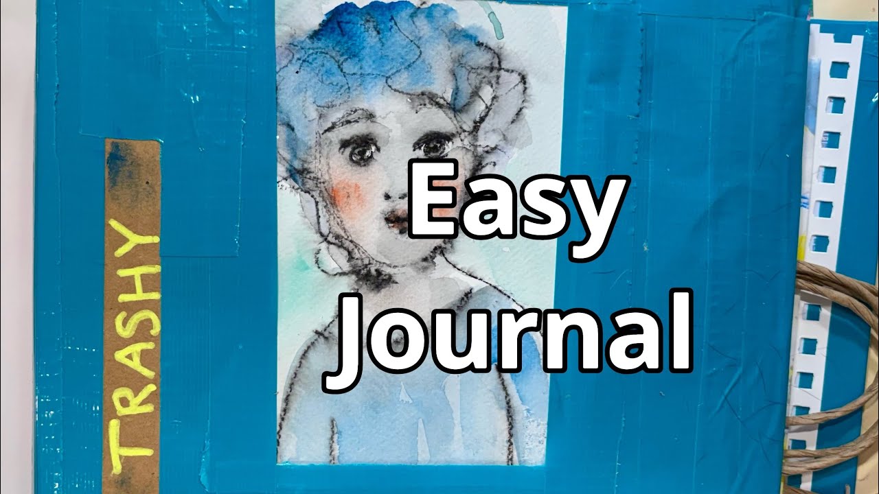 Простой дневник для мелочей, который не нужно шить, из мусора.