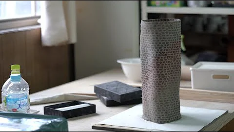 Ceramics Vessel with Nerikomi Technique | Pottery | Coil Building | 練り込み | 陶芸