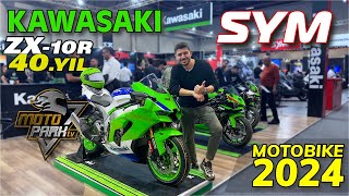 Motobike 2024 Kawasaki̇ Ve Sym Zx10-R 40. Yil Efsane Olmuş