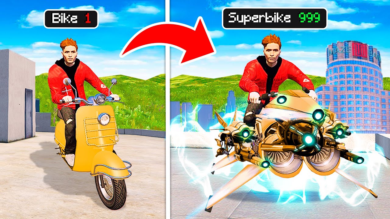 Upgrading BIKES To GOD BIKES In GTA 5! (Mods)