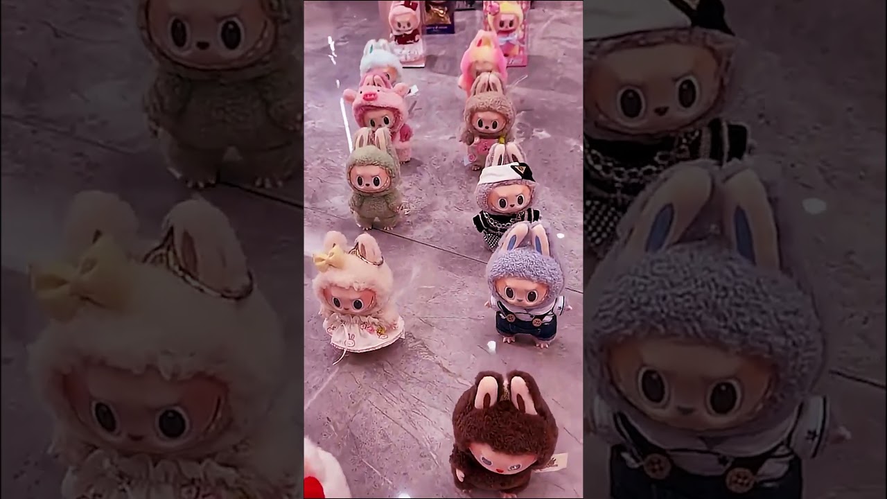 My cute labubu Trending dolls ⛄